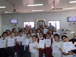 HCD Goya-Programa_La_Escuela_va_al_Concejo-_Alumnos_de_6_grado__A___del_Instituto_Santa_Teresa_de_Jesus_junto_a_su_maestra_y_concejales-